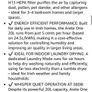 MeacoDry Arete One 20L - Quiet Dehumidifier & HEPA Air Purifier for 3-4 Bed Homes & Large Flats - Low Energy, Silent, Laundry Mode, Anti-Mould & Condensation Image 6