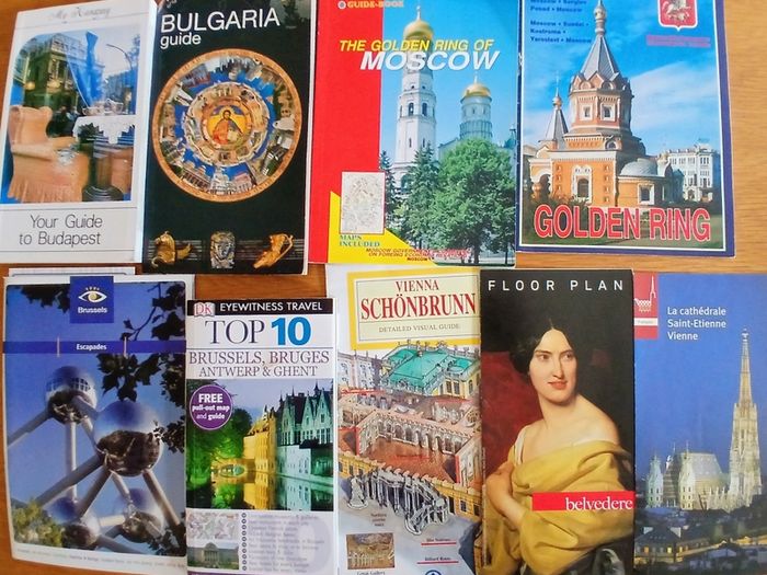 old europe travel guides and brochures