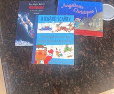Three Christmas themed books. Excellent condition.