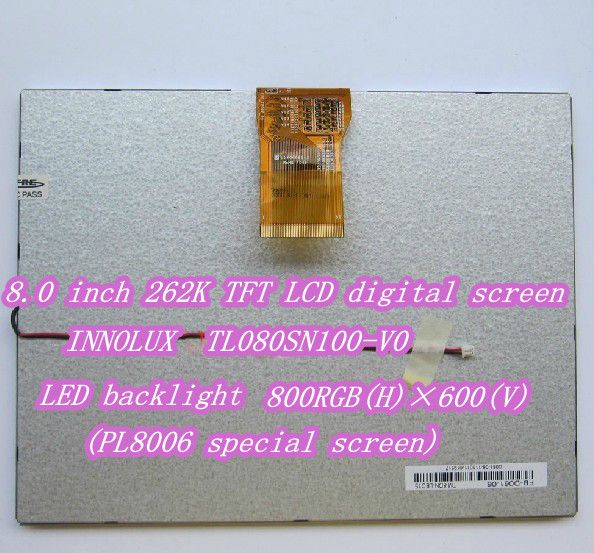 Lcd Screen Replacement Led 8" Tm080sdh01 Tms080sv1 Tl080sn100-v0 Lcd Screen Panel #h48f Yd