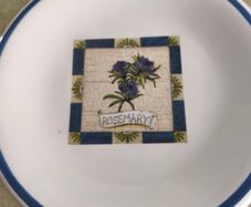 Hinging wall plate MADE IN ITALY .