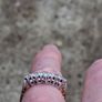 18k Gold and Platinum Diamond Engagement Ring Image 4