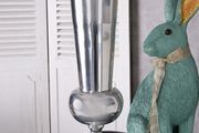 Xl Silver Cup Vase Decorative Cup Floor Vase Metal Vase Flower Vase 62cm