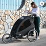 Luxury Bike Trailer 3-in-1 Stroller and Jogger - 1-Seater Image 2