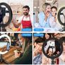 10" LED Ring Light Dim able Lighting Kit Phone Selfie Tripod Makeup Youtube Image 4