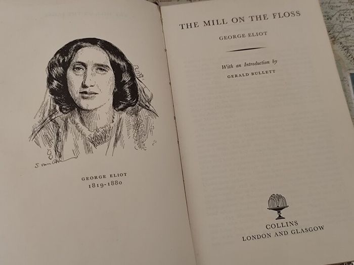 Vintage 1952 George Eliot: The Mill on the Floss - Collins New Classics Edition