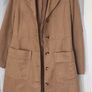 Tan Brown Faux Suede coat from H&M size M 10/12 Image 9