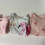 Flamingo theme girls shorts and T-shirts 3 sets Image 2