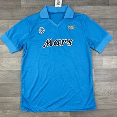NEW Genuine Retro Reissue NR Napoli 1988/89 Diego Maradona Jersey Shirt Mens L/XL