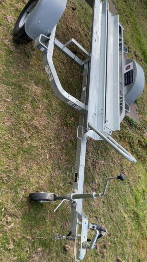 Single motorbike trailer