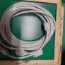 Job lot of computer leads and ceiling brackets Image 8