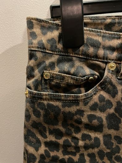 MICHAEL KORS Fabulous Leopard Jeans Size 10!