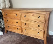 mexican pine drawer set
