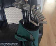 Complete Golf Club Set with Bag Ready to Play Newly Regripped