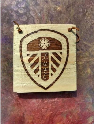 Leeds United Football Club Premier League Laser Engraved Gift Idea