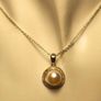 Sterling Silver Freshwater Cultured Pearl Pendant and Chain Image 7