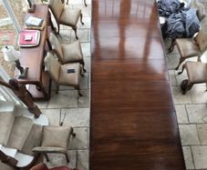 19th century oval mahogany telescopic table