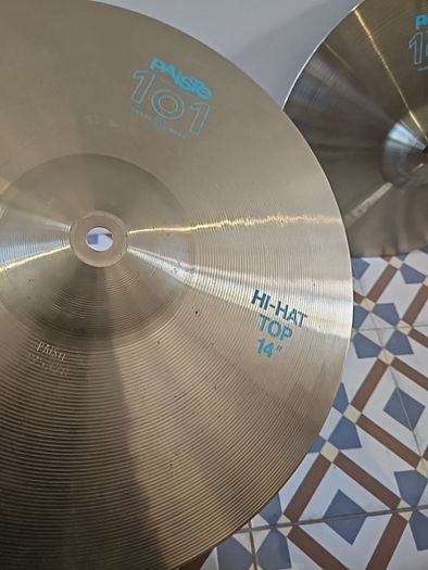 Paiste 101 14inch hi hat cymbals