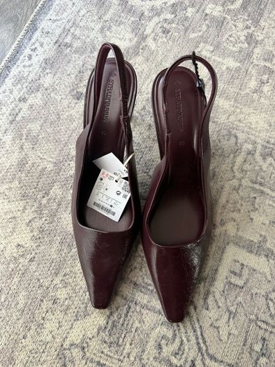 Stradivarius slingback heels