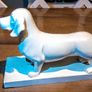 Heavy Dachshund statue 20cm Image 2