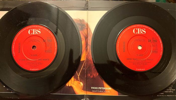The Bangles - Rare 4 Track Double 7 inch Pack