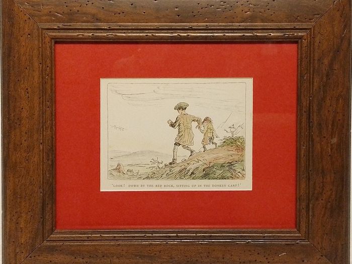 Jack B Yeats Look Down by the Red Rock Vintage Print