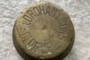 Antique Brass Oil Drum Cap