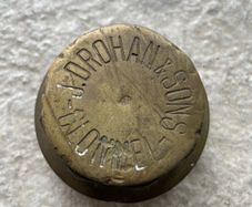 Antique Brass Oil Drum Cap