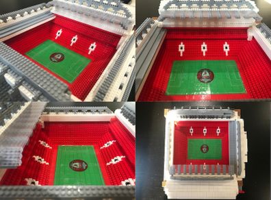 Official Liverpool FC Anfield  BRXLS 4650 Piece Construction Toy Soccer LFC