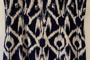 Navy &amp; Linen Coloured Dress by Anne Klein