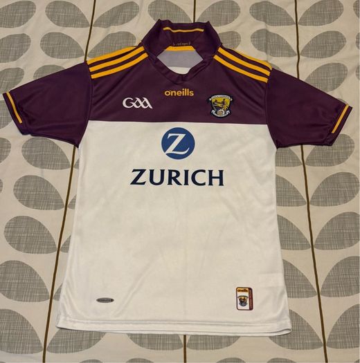 Official ONeills Wexford GAA Home Jersey - Zurich Sponsor | Adult Size