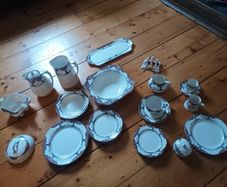 Crown Ducal Orange Tree 1920s 25 Pieces - Rare