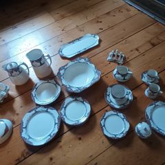 Crown Ducal Orange Tree 1920s 25 Pieces - Rare