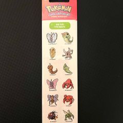Vintage 1999 Pokemon Sandylion Sticker Sheets