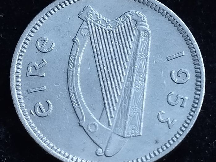 Ireland - 1953 - 3 Pence - Hare - GEF - KM.12a - [2723]