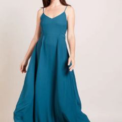 Ivory Full-Length Dress