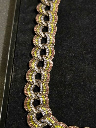 Heidi Daus Multi-Colour Crystal Necklace