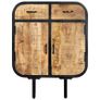 Sideboard 60x30x75 cm Solid Mango Wood and Iron Image 6