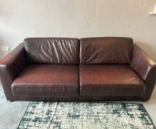 Leather couch