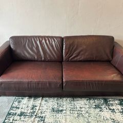 Leather couch