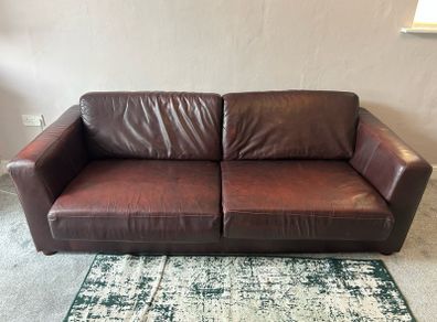 Leather couch