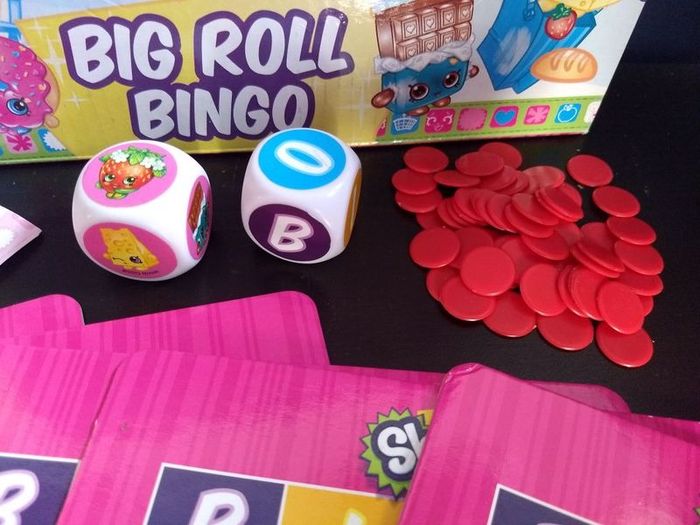 Shopkins Big Roll Bingo Game
