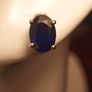 Natural Sapphire Sterling Silver 2 in 1 Stud/Drop Earrings Image 8
