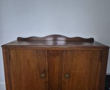 Vintage wooden sideboard & locker