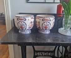 vintage Japanese pots