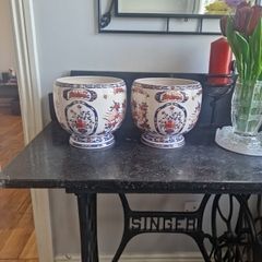 vintage Japanese pots