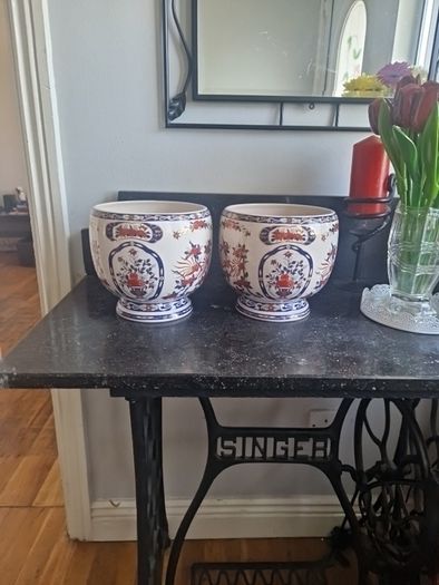 vintage Japanese pots