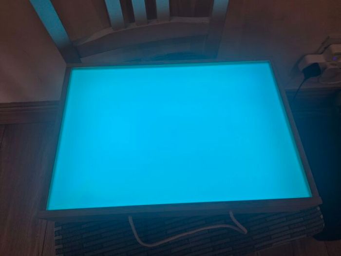 Never used colour changing Light Up Box with Alphabet and Numbers
