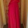 Fabulous Bespoke One of a kind Velvet Red Hooded Cape - one size fits all Image 8