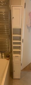 Bathroom cabinet 180cm high, 20 cm  wide , 20 cm depth